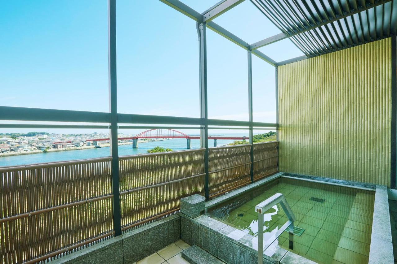 KAMENOI HOTEL Oarai Bagian luar foto