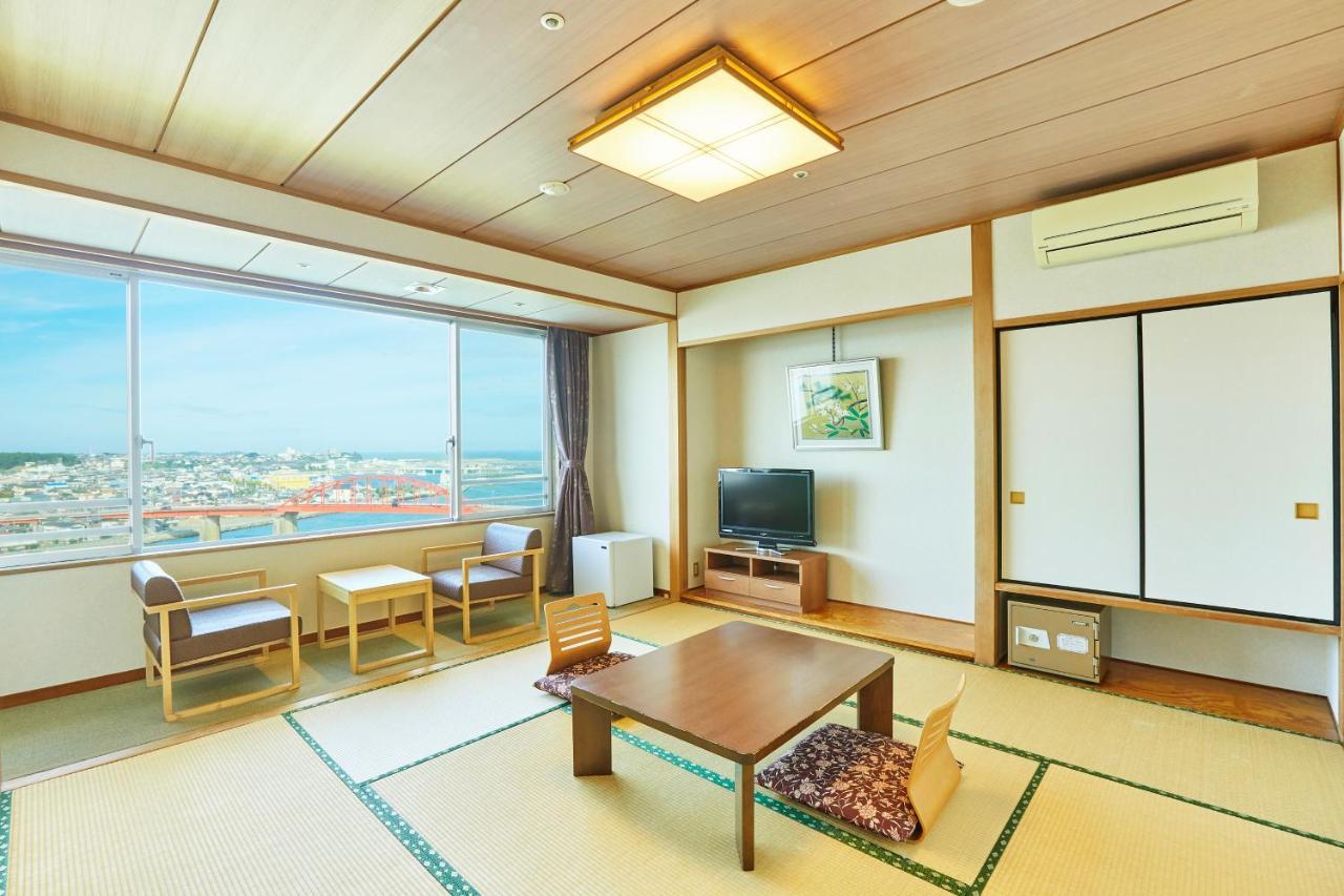 KAMENOI HOTEL Oarai Bagian luar foto
