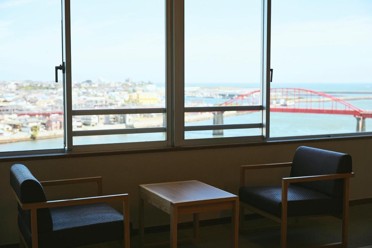KAMENOI HOTEL Oarai Bagian luar foto