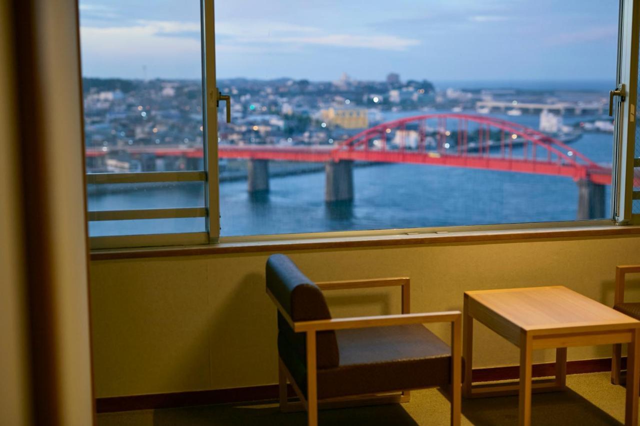 KAMENOI HOTEL Oarai Bagian luar foto