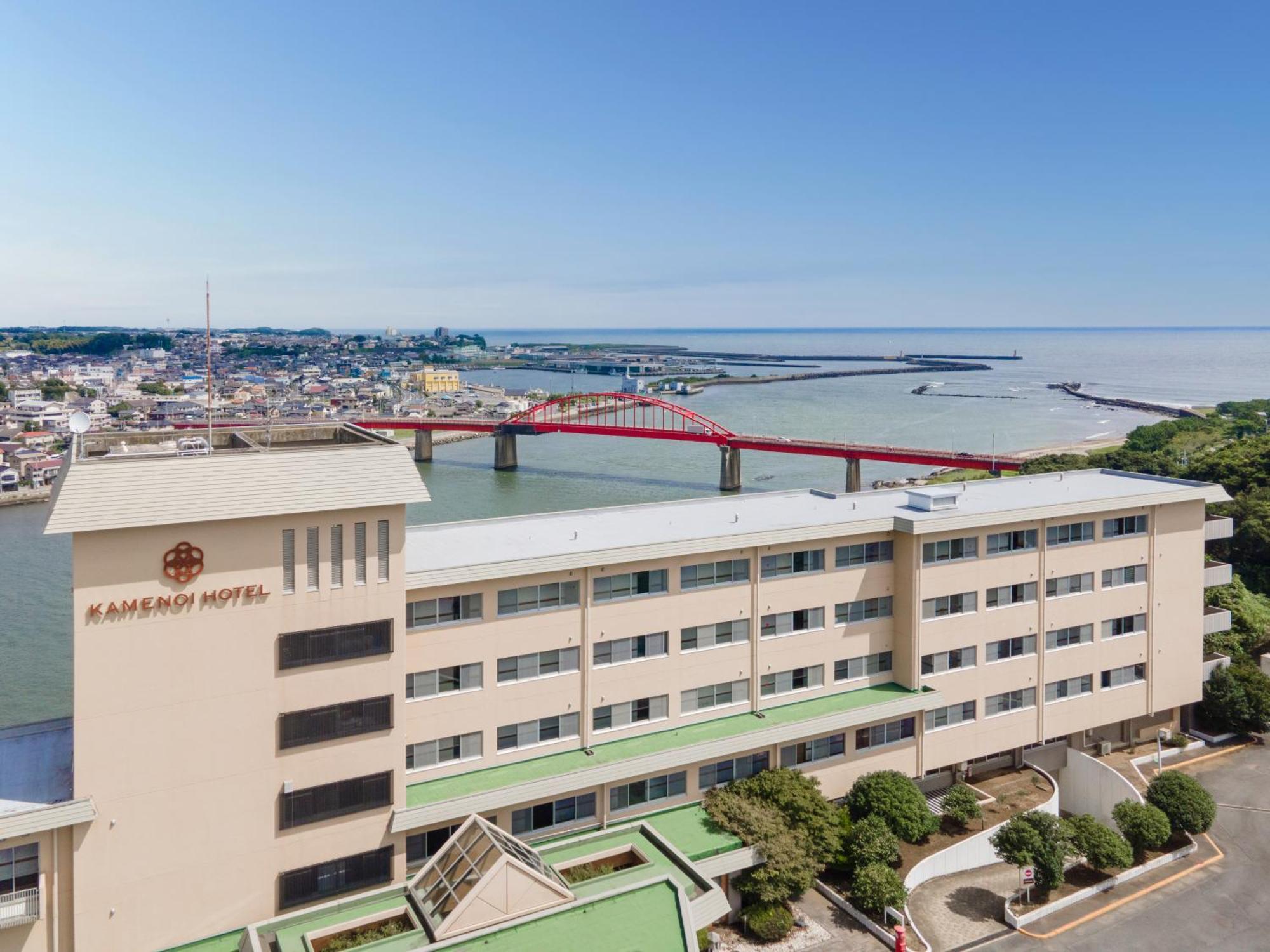 KAMENOI HOTEL Oarai Bagian luar foto